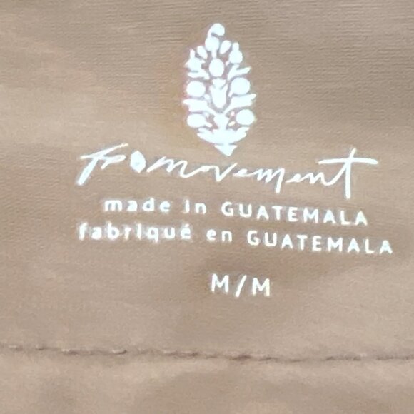 FREE PEOPLE Hot Shot Tunic Tank Dress Mocha Latte M/M Cotton & Elastane Blend - Picture 6 of 8